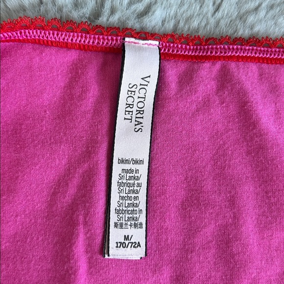 Victoria's Secret Pepper Embroidered Bikini Panty M - Picture 2 of 4